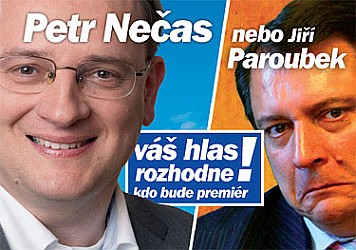 Nečas vs Paroubek