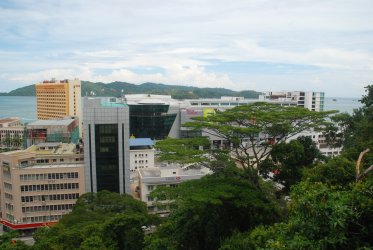 Výhled na Kota Kinabalu